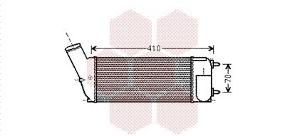 VAN WEZEL Интеркулер 09004268